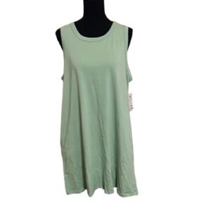 Secret Treasures Mint Green Sleeveless Tank Dress Size XL (16-18)NWT Loungewear